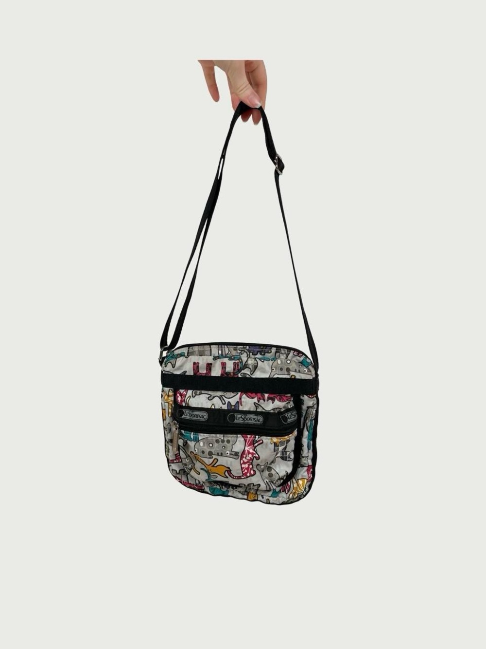 Kitty Cat Print LeSportsac Crossbody Bag